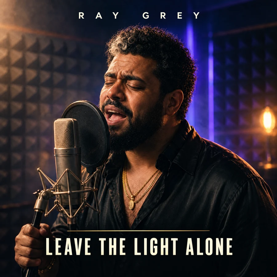 Ray Grey — Leave the Light Alone single artwork